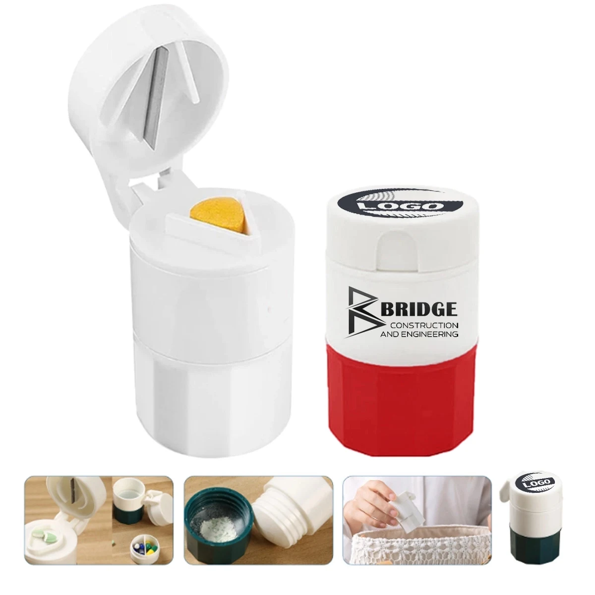 Custom Portable Safe High Quality Pill Crusher 1