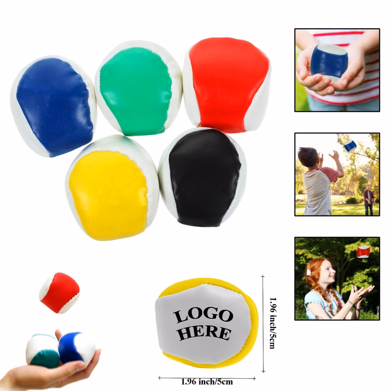 Mini PU Leather Juggling Balls