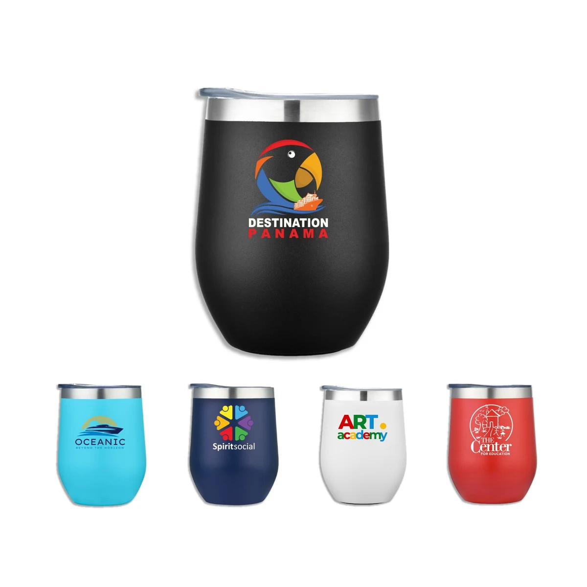Little Sipper 2.0 12 oz Stainless Steel Wine Tumbler 1