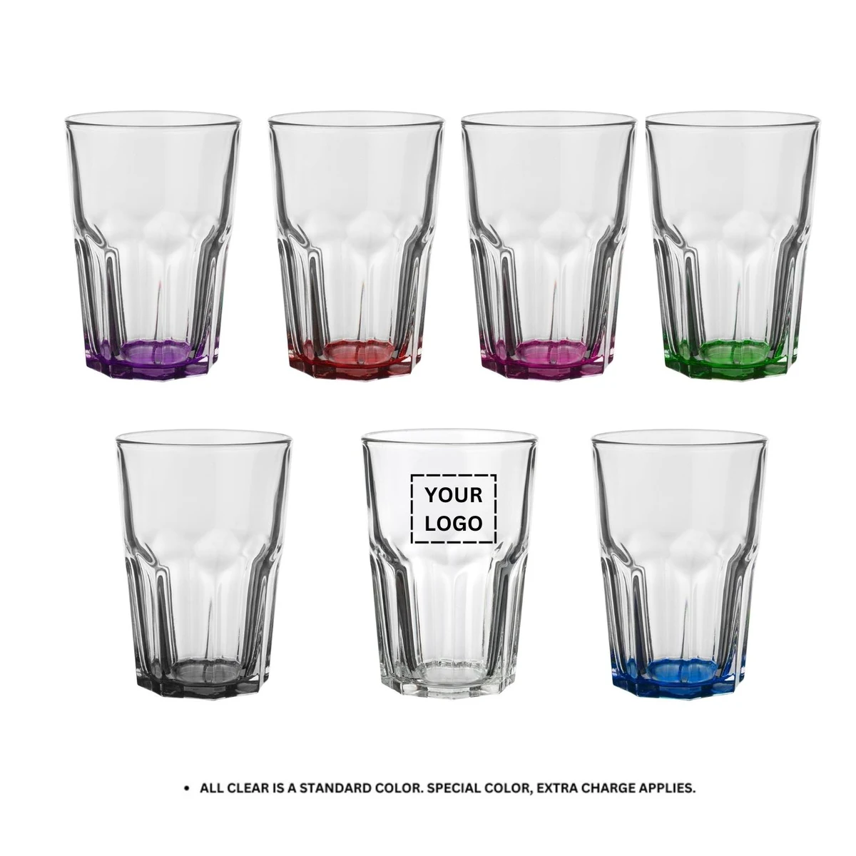Crystal Bar Glasses, 12.5 oz. 1
