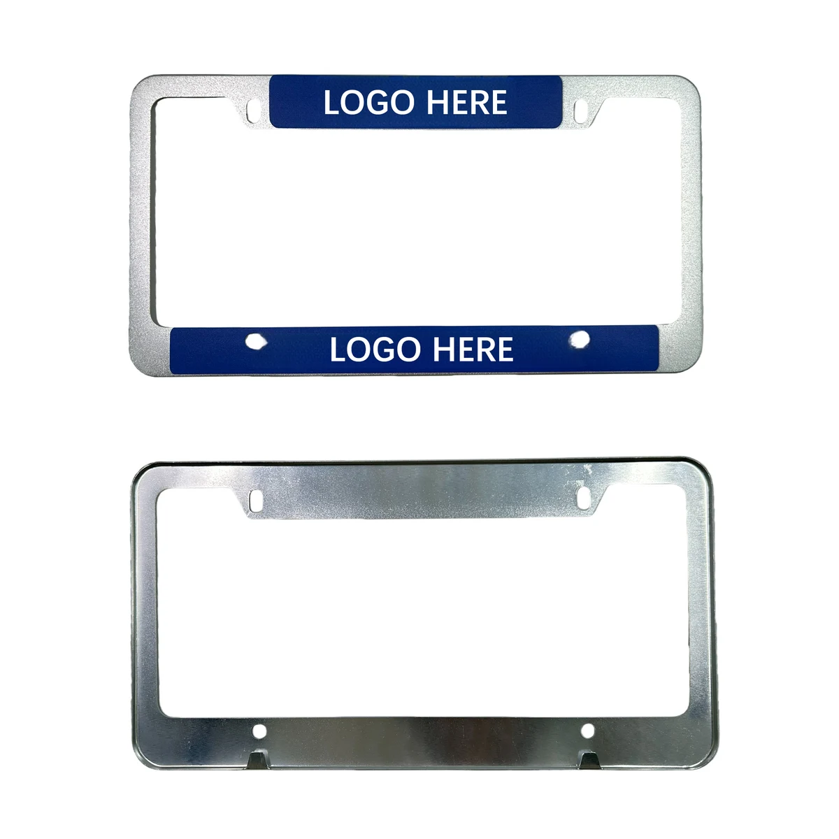 Stainless Steel Car License Plate Cover 1