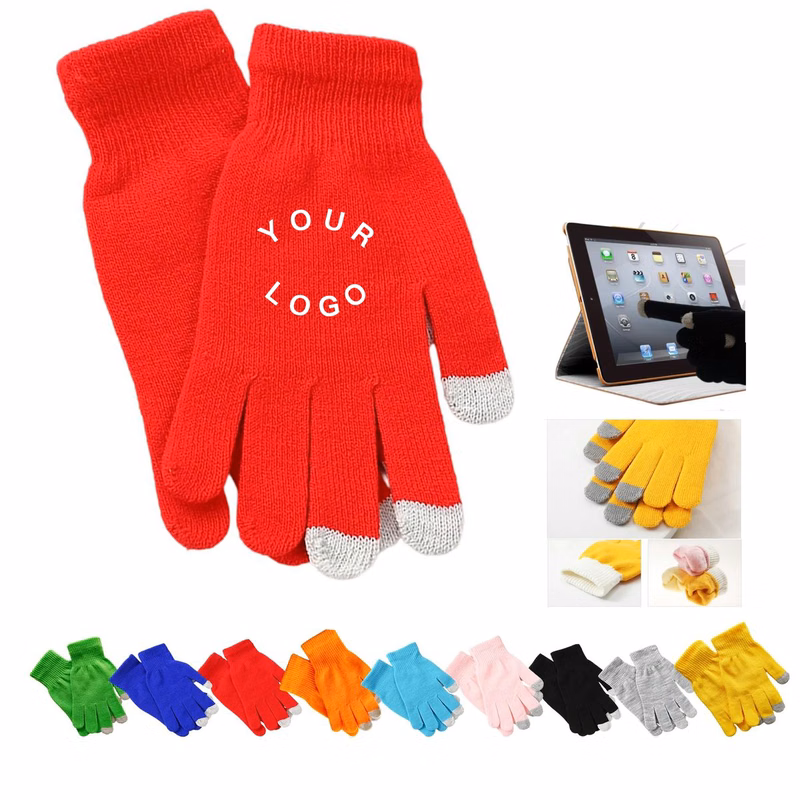 Acrylic Winter Gloves for Touchscreen Devices