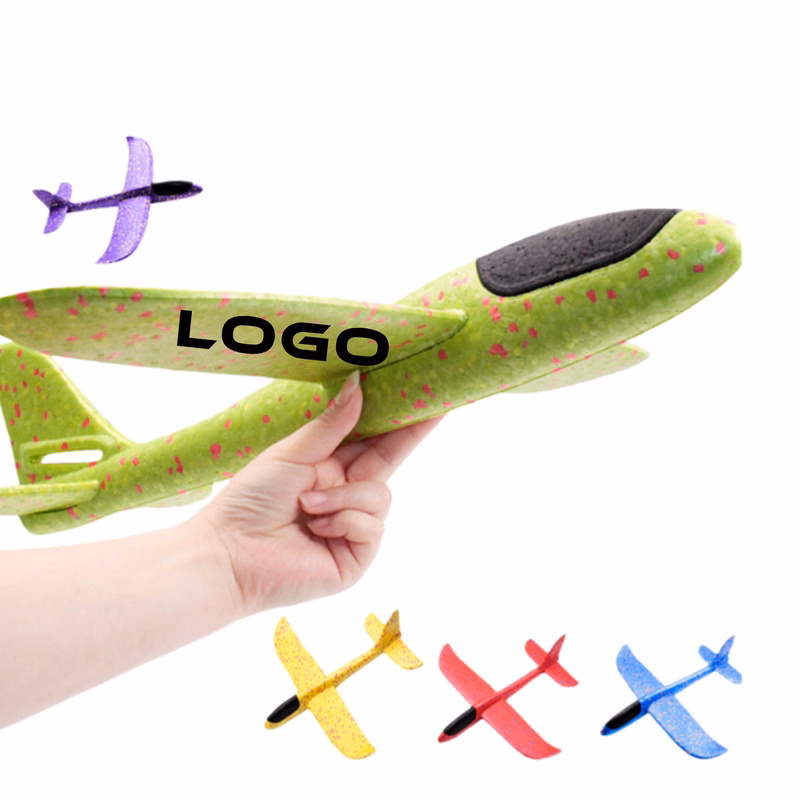 Throwing Foam Glider Airplane