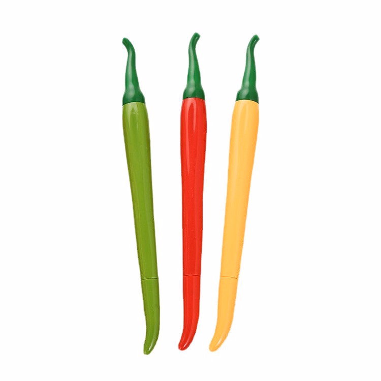 Custom Cute Chili Shape Gel Pen