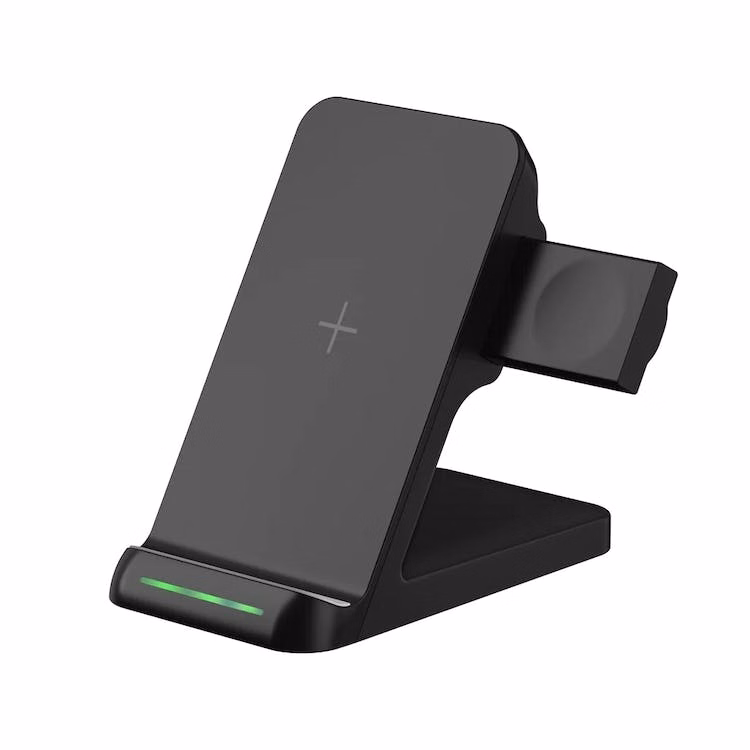 Wireless 3-in-1 Charging Stands - Black