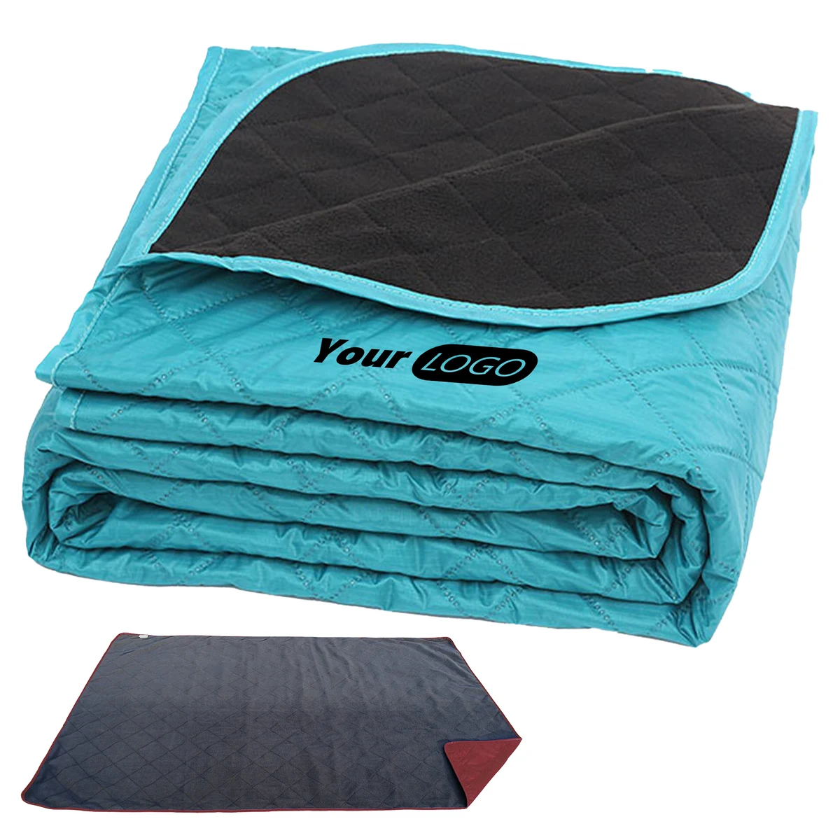 Polyester Picnic And Camping Blanket With Waterproof Layer 1