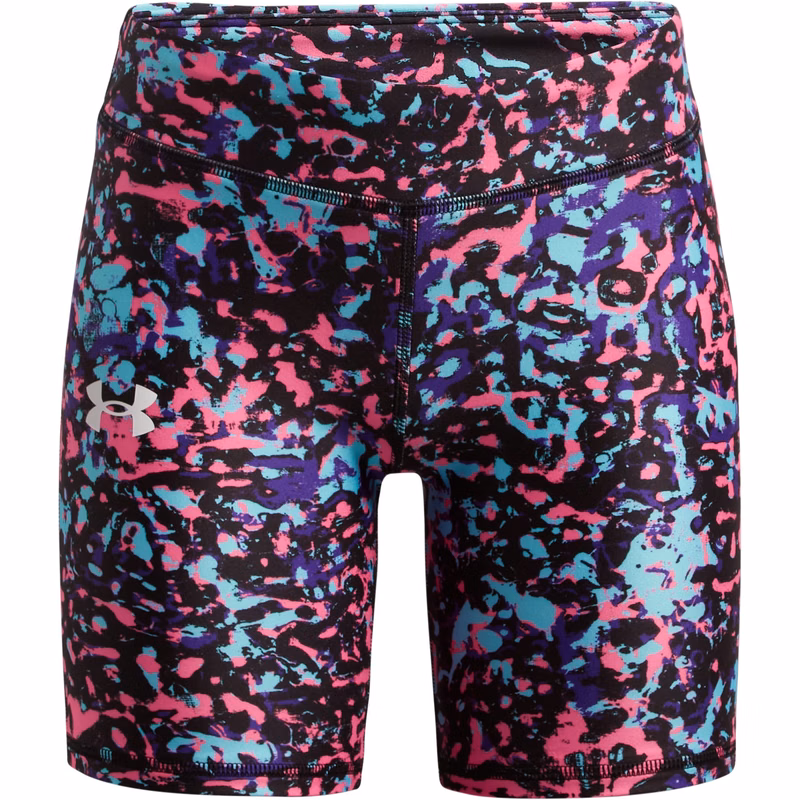 HeatGear Armour AOP Girls' Bike Shorts