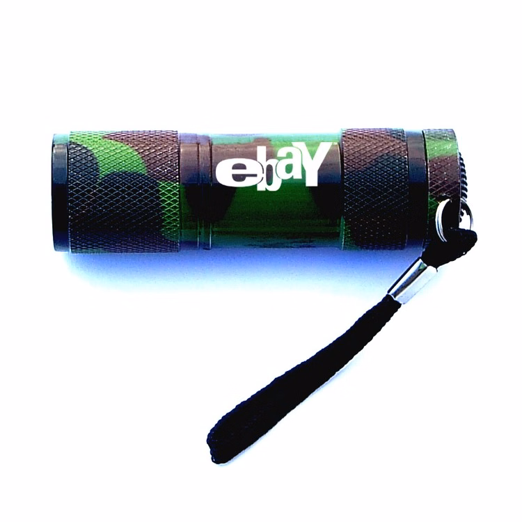 Camouflage Metal 9 LED flashlight