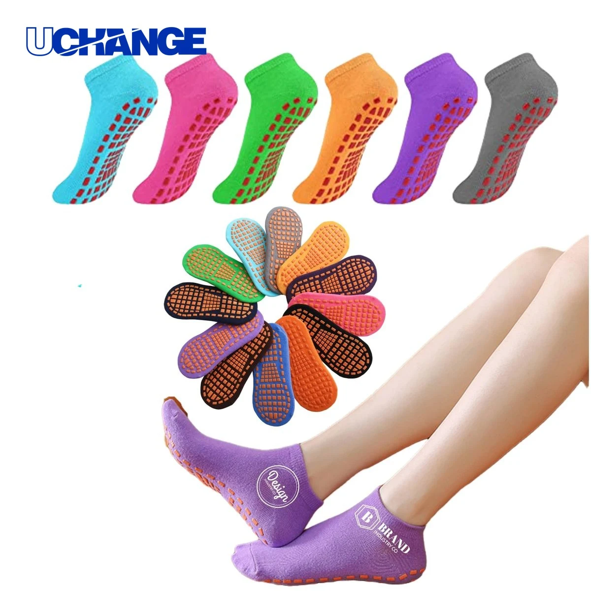Pilates Yoga Grip Socks 1