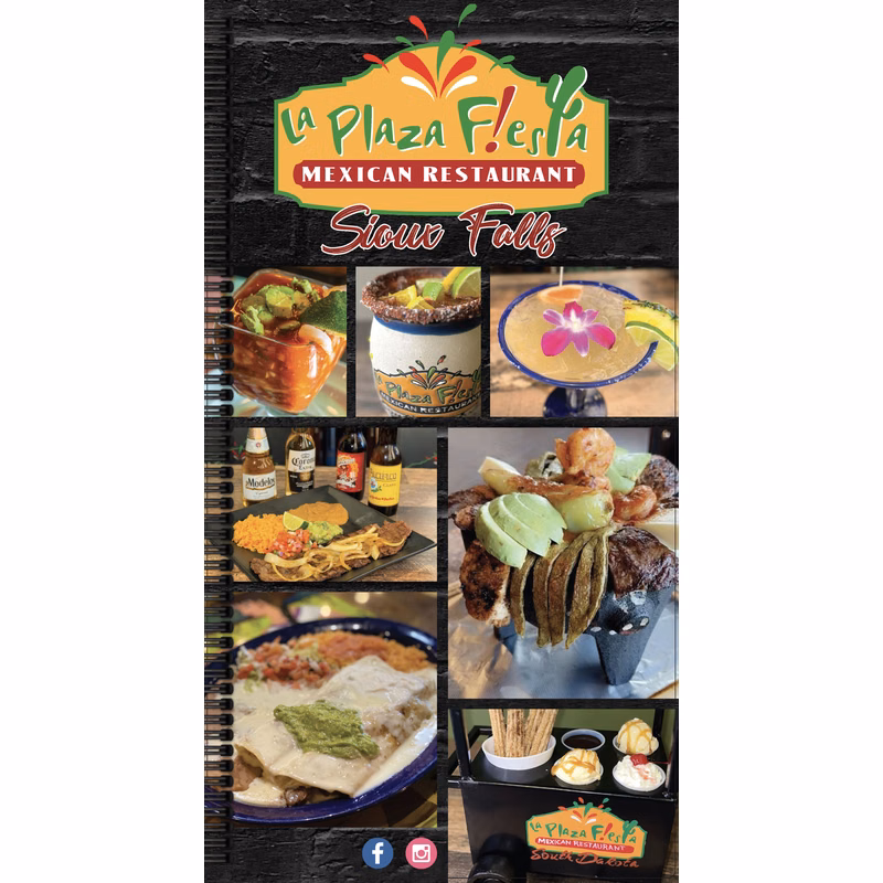 Menu, Spiral Bound Large (10" x 13.875")