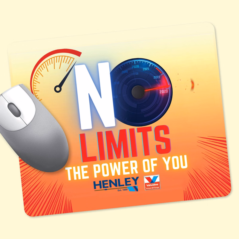 Vynex Heavy Duty 8"x9.5"x1/8" Hard Surface Mouse Pad