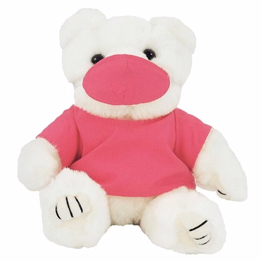 8" Pink Scrubs Bear