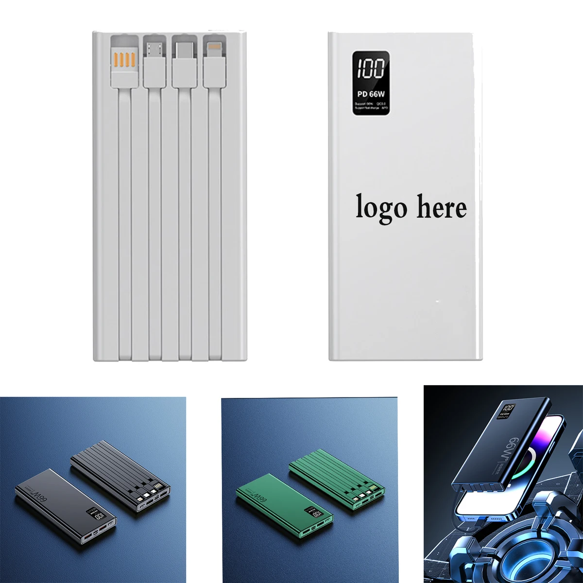 20,000mAh Ultra-Capacity Mobile Charger 1
