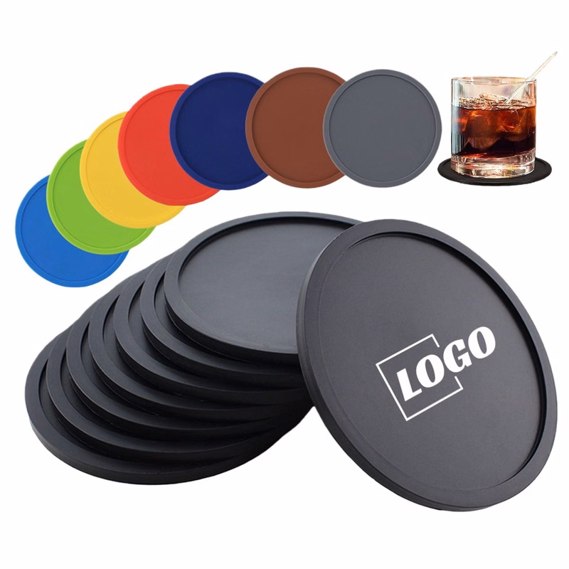 Round Silicone Coaster