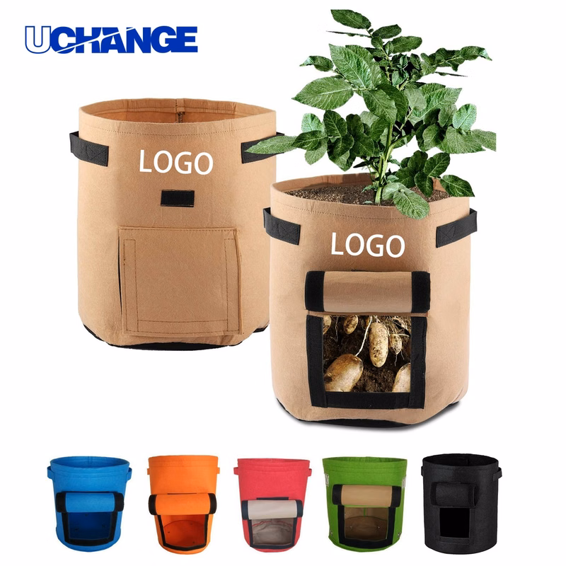 7 Gallons Non woven Vegetable Grow Bag