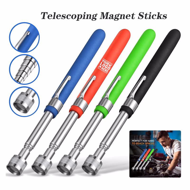 Telescoping Magnet Pickup Grab Tool Extendable Magnetic Stick Men Practical