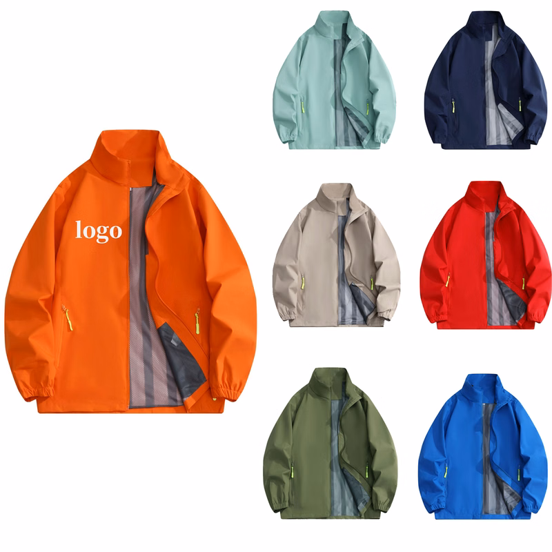 Outdoor Stand Collar Windproof Waterproof Jacket