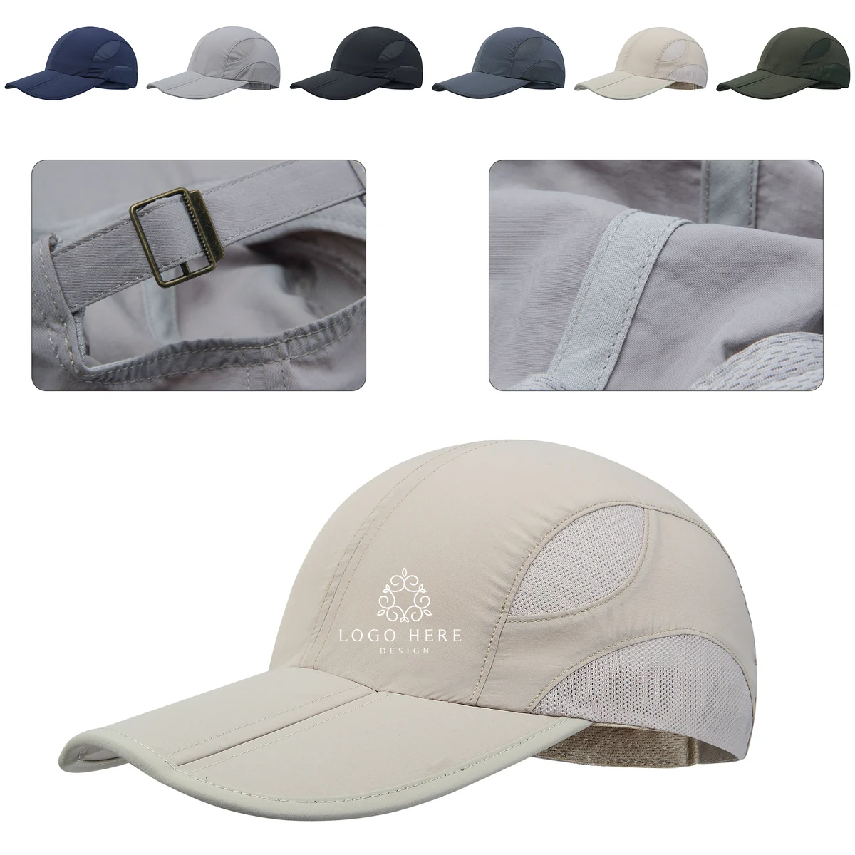 Quick Drying Mesh Sports Baseball Cap 1