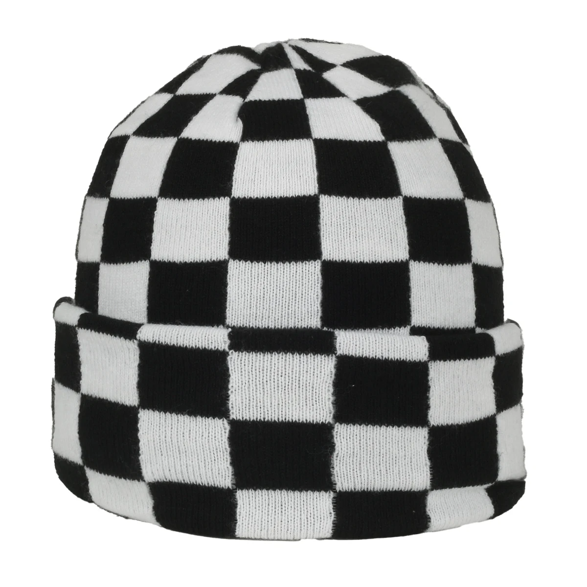 Checkered Watch Cap 1