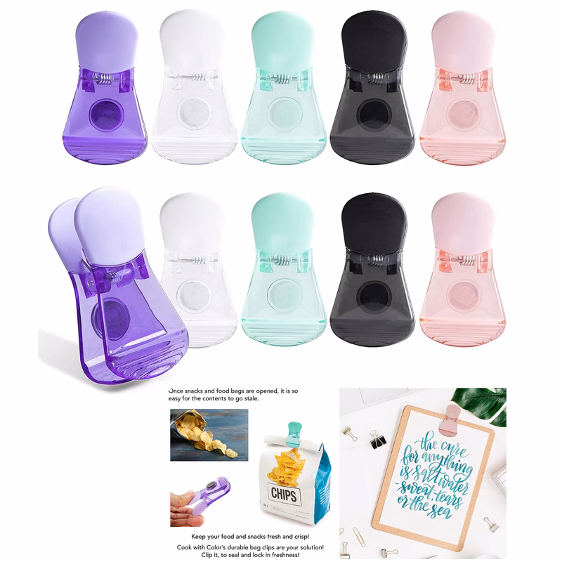 6 Pcs Magnet Bag Clip
