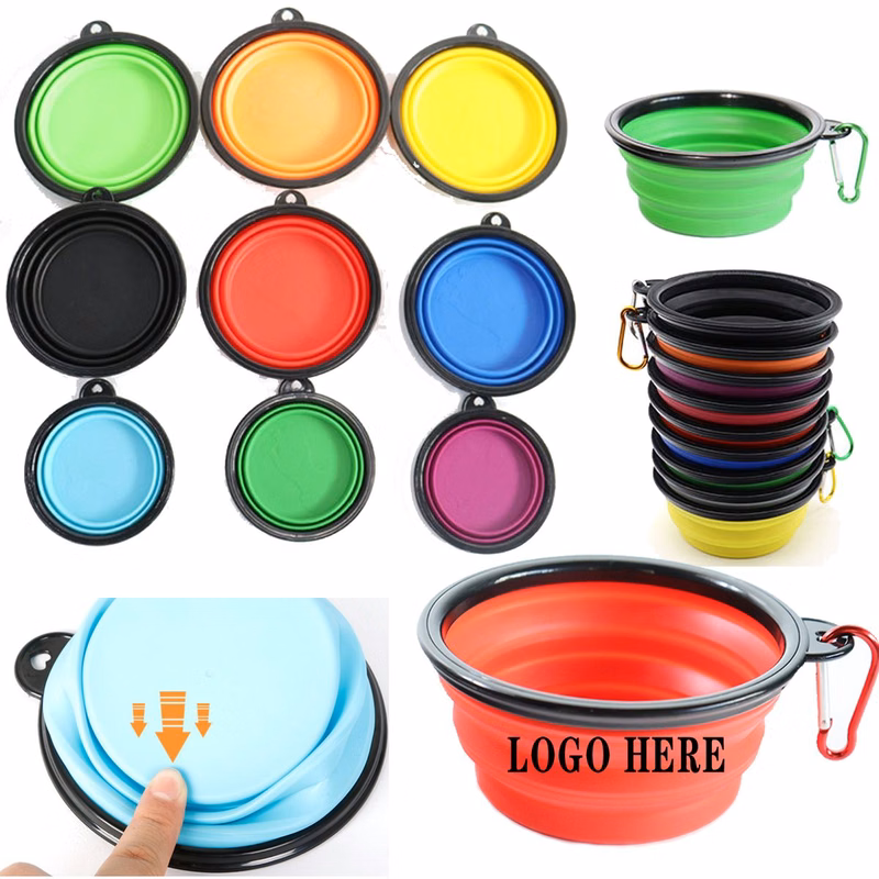 Custom Logo Portable Pet Food Bowl