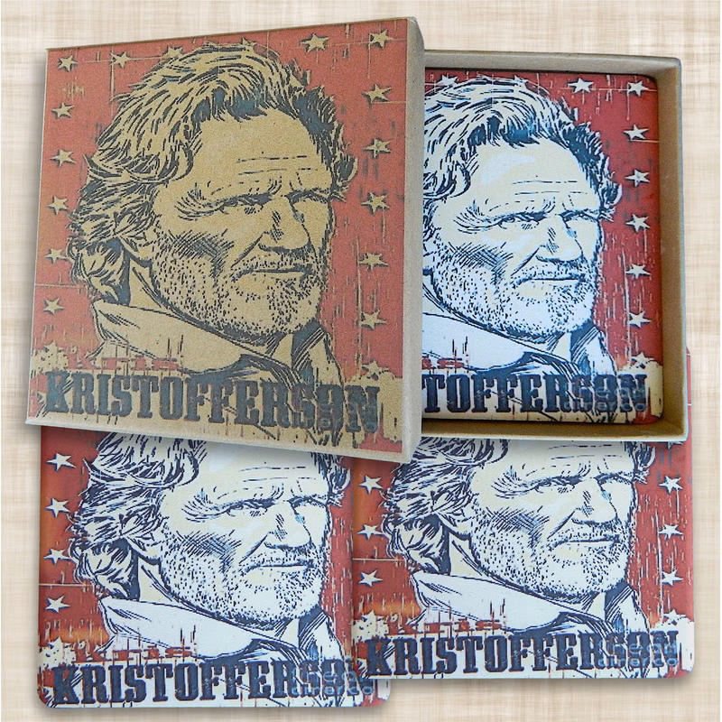 4 Square Coaster Gift Box Set