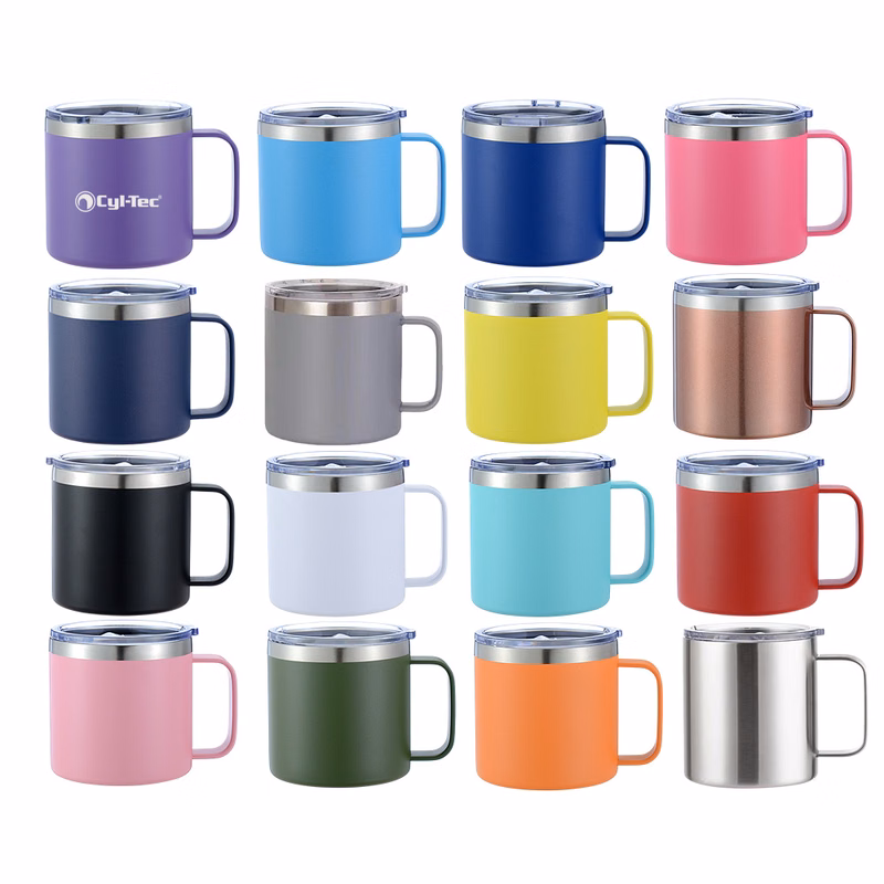 14oz Stainless Steel Travel Coffee Cup