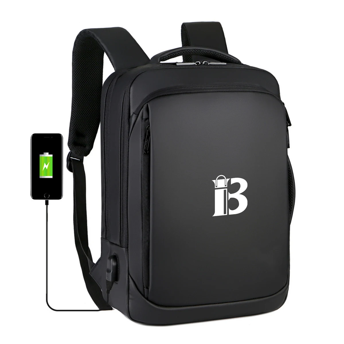 Nylon Travel Laptop Backpack 1