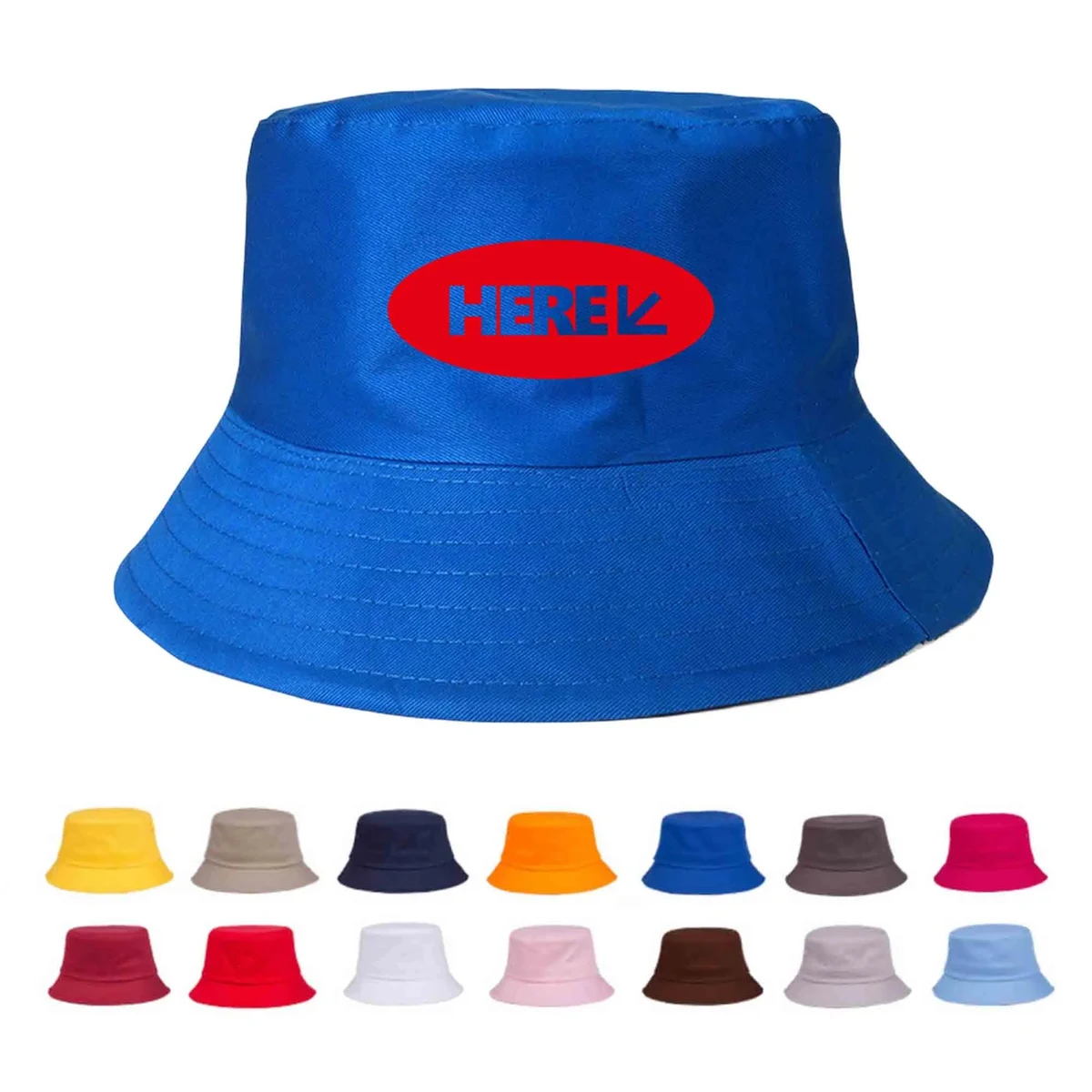 MOQ20 Cotton Bucket Cap Fisherman Hat 1