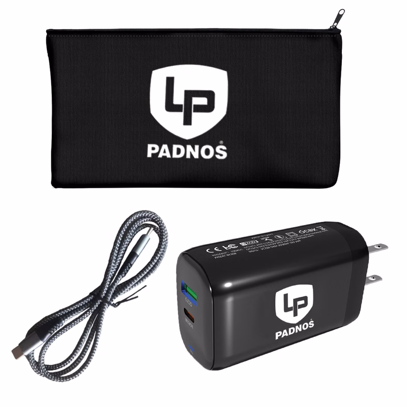 65W Fast Charging Laptop Wall Charger & 60W Charging Cable Kit
