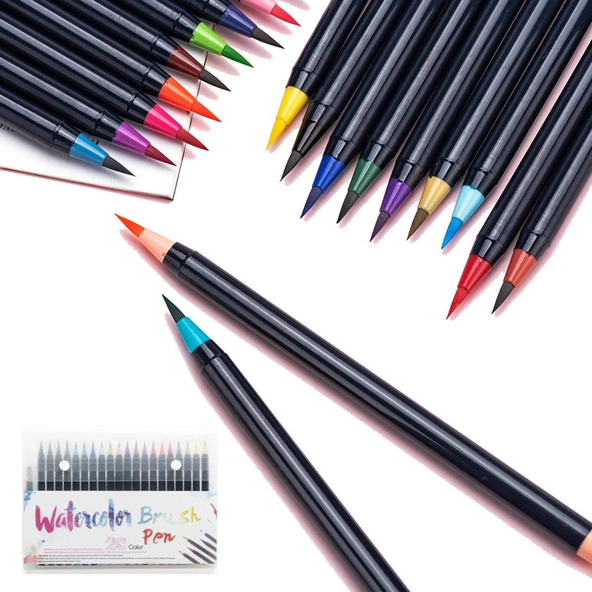 Watercolor Brush Pens 20Pcs 1
