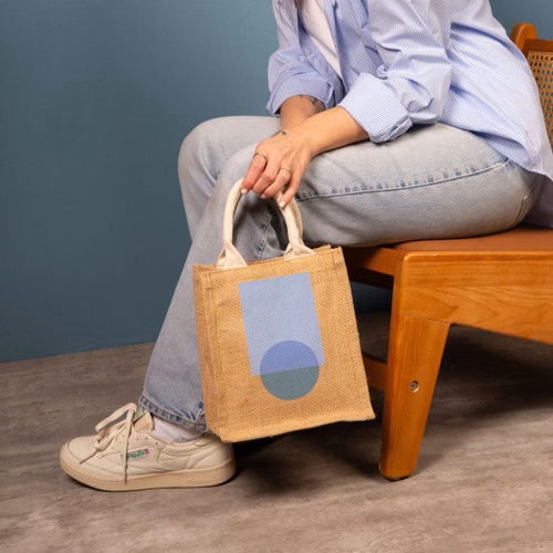 MINI TOTE - JUTE