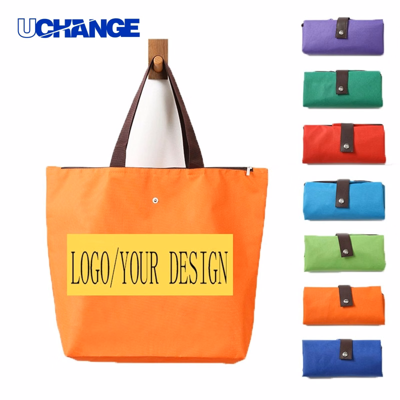 Full Color Foldable Shopping Tote Bag
