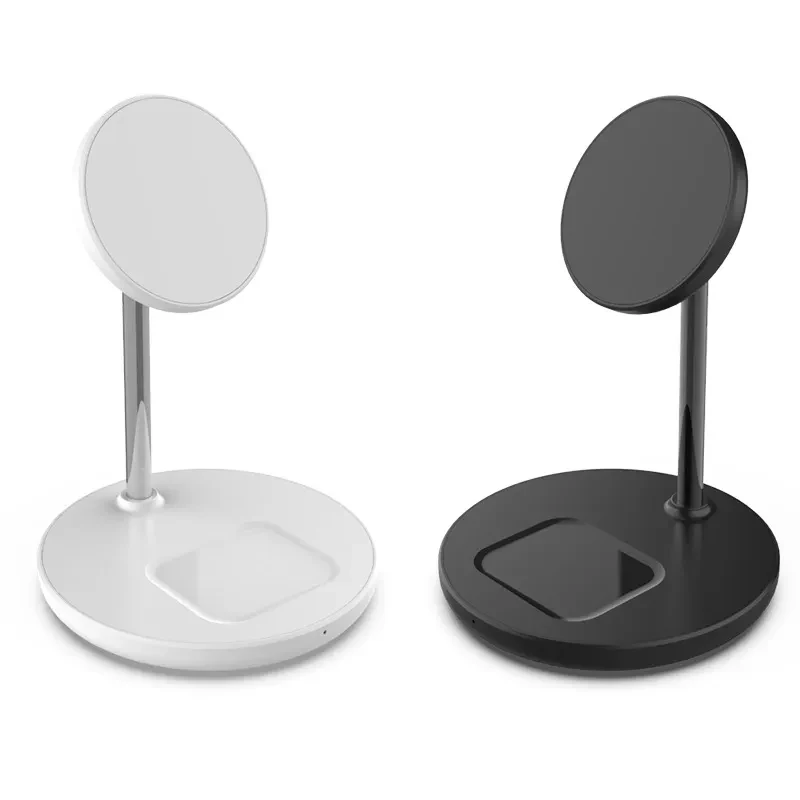 2 in 1 15W Fast Wireless Mag-Safe Charger Stand 1