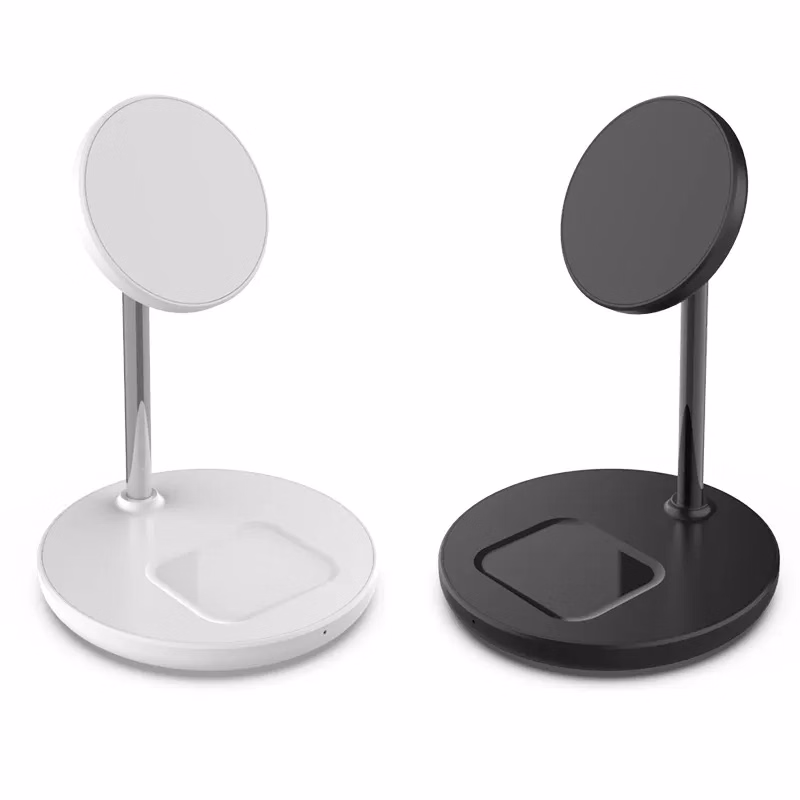 2 in 1 15W Fast Wireless Mag-Safe Charger Stand