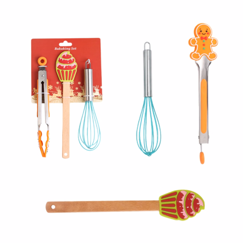 Three Piece Holiday Baking Set