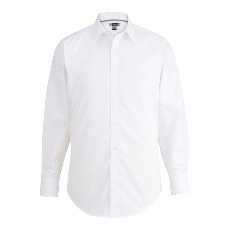 Mens L/S Stretch Broadcloth Shirt