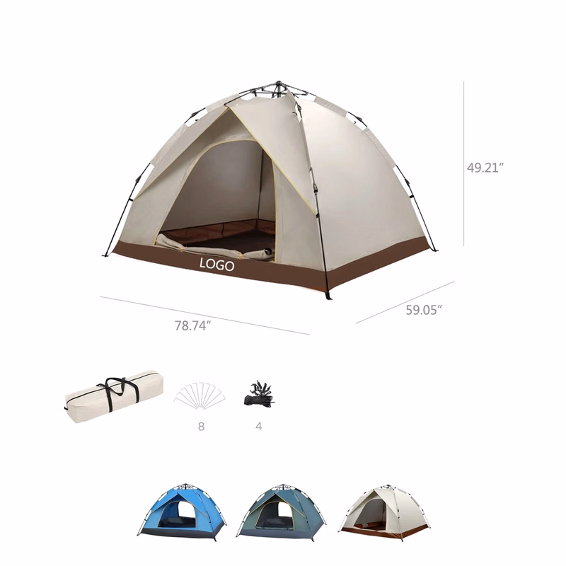 Single Layer Tent Quick Open