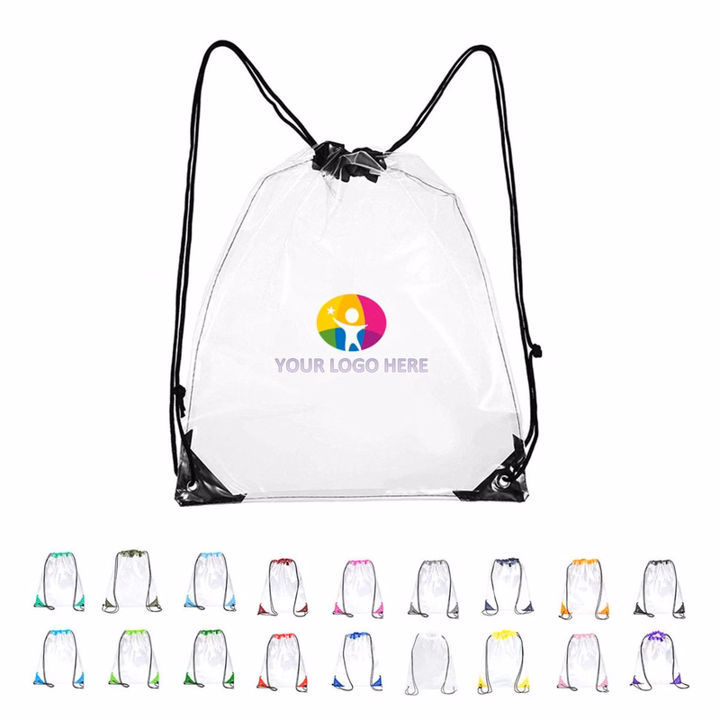 Transparent Drawstring Bag