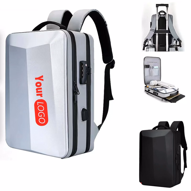 Custom Hardshell High-Capacity Business Laptop Backpack