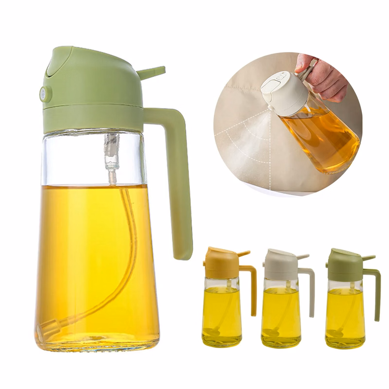 2-In-1 Spray & Pour Glass Oil Pot