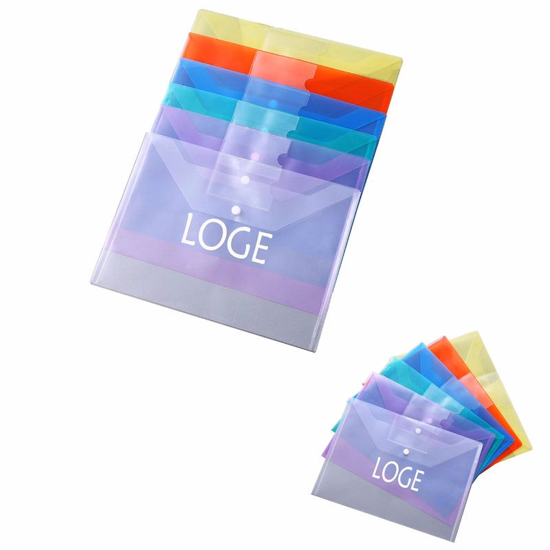 Button Type Document Envelope MOQ 100PCS