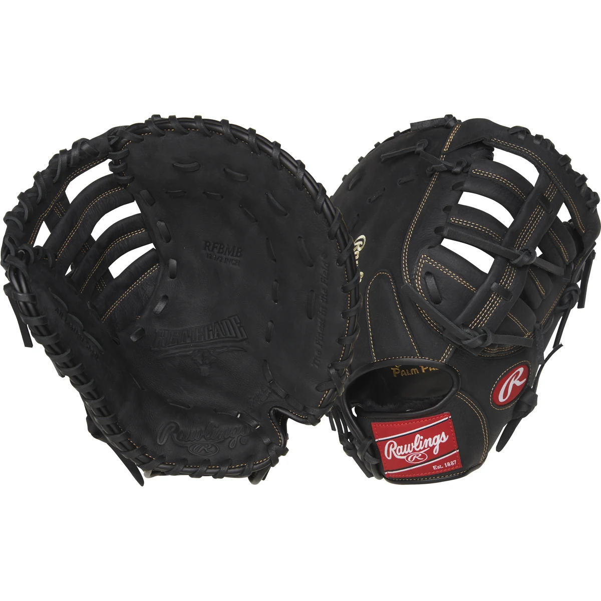 Rawlings Renegade 12.5 in Baseball Glove, First Base 1