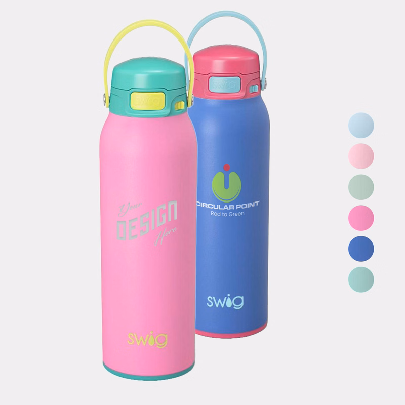 32 oz SWIG® Stainless Steel Insulated Leakproof Colorblock EZ Fill Water Bottle