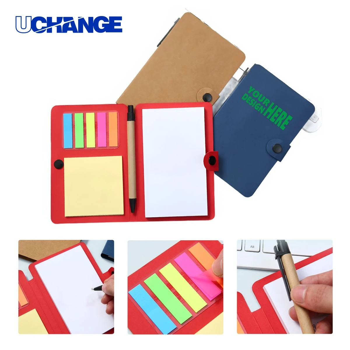 Custom Sticky Note and Notebook Set for Office 1