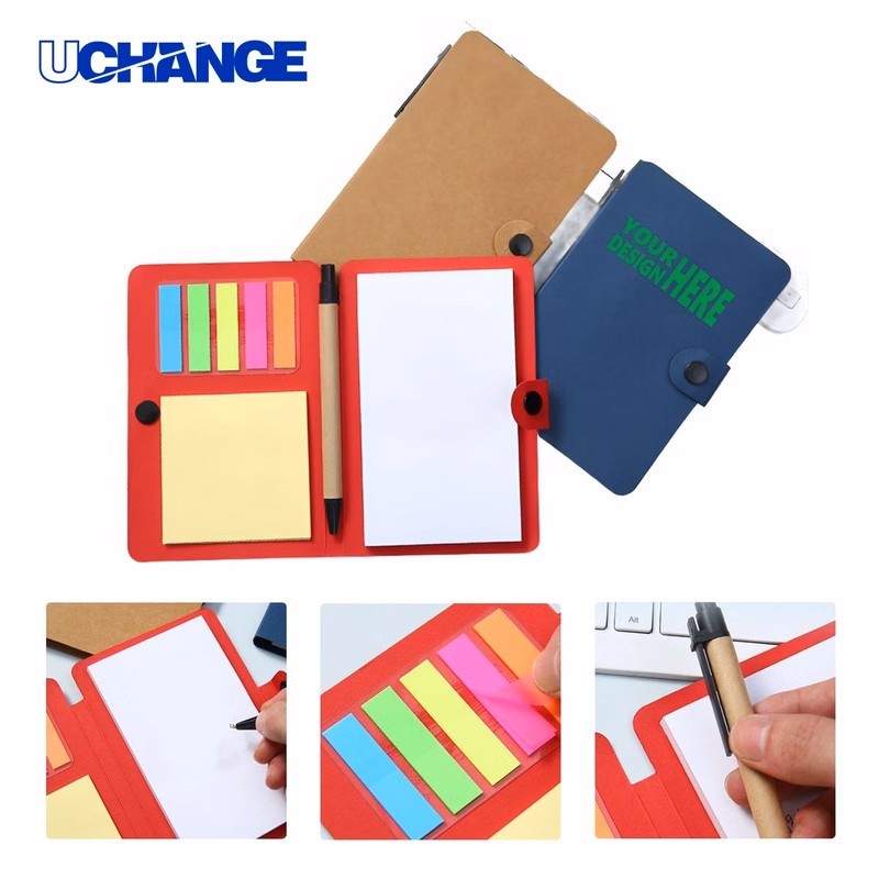 Custom Sticky Note and Notebook Set for Office