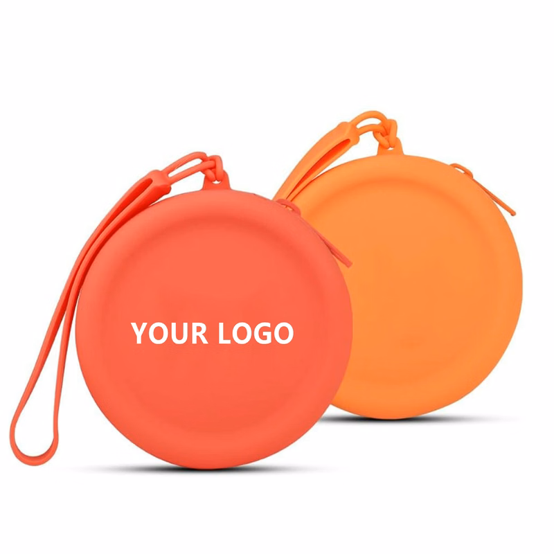 Portable Round Silicone Coin Purse