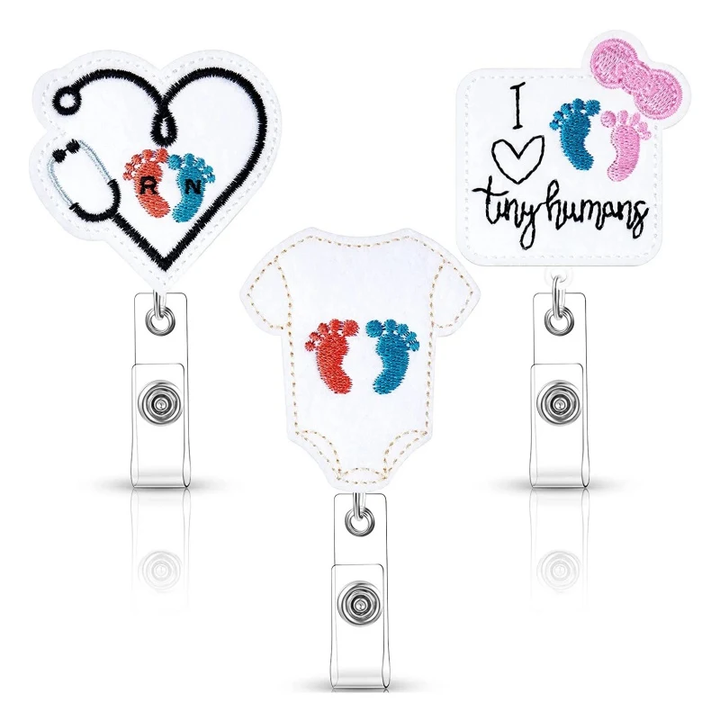 Retractable Nurse Type Badge Reel 1