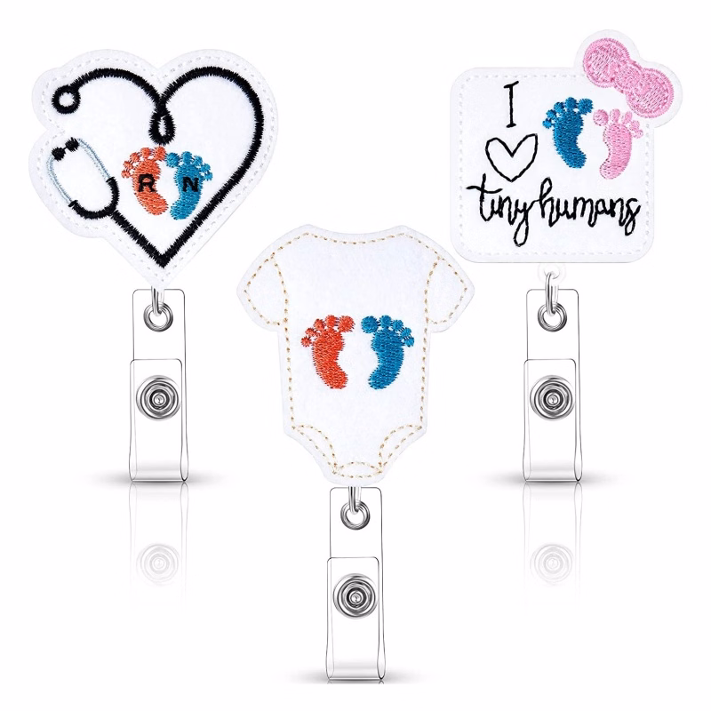 Retractable Nurse Type Badge Reel