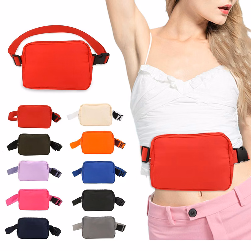 Adjustable Strap Waist Pouch Fanny Pack